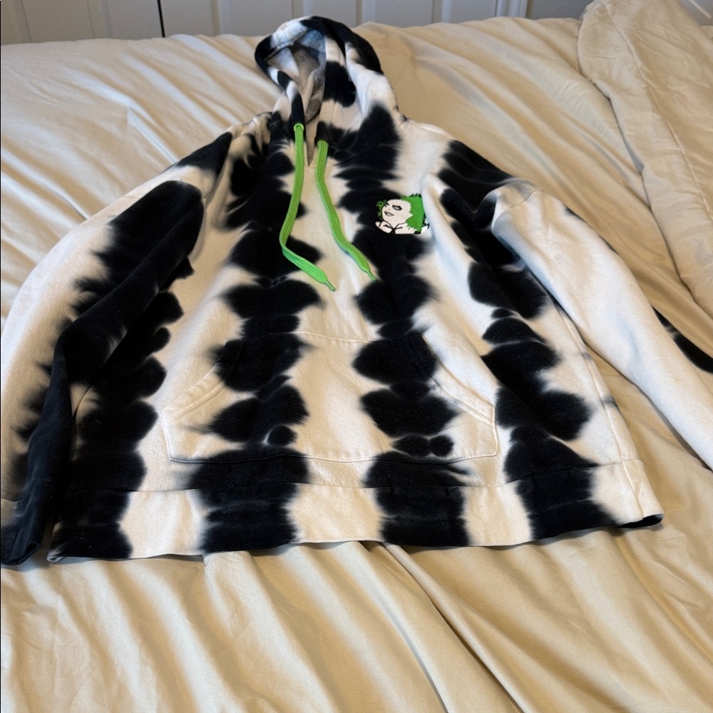 Beetlejuice Tie-Dye Hoodie